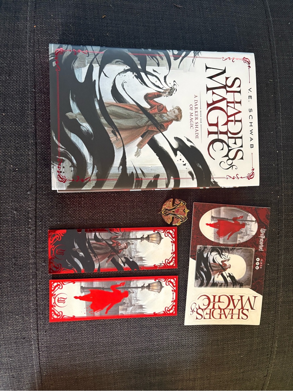 Wraithmarked Creative Special Edition of A Darker Shade of Magic by VE Schwab